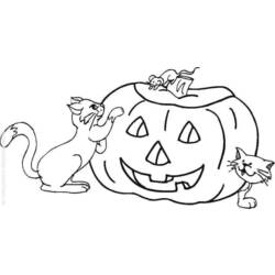 Disegno da colorare: Halloween (Festività e occasioni speciali) #55485 - Pagine da Colorare Stampabili Gratuite