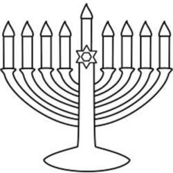 Disegno da colorare: Hanukkah (Festività e occasioni speciali) #59661 - Pagine da Colorare Stampabili Gratuite