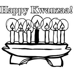 Disegno da colorare: Kwanzaa (Festività e occasioni speciali) #60406 - Pagine da Colorare Stampabili Gratuite