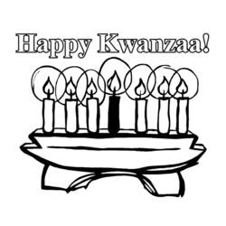 Disegno da colorare: Kwanzaa (Festività e occasioni speciali) #60426 - Pagine da Colorare Stampabili Gratuite
