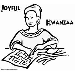 Disegno da colorare: Kwanzaa (Festività e occasioni speciali) #60438 - Pagine da Colorare Stampabili Gratuite