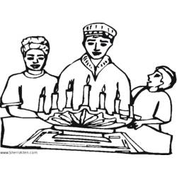 Disegno da colorare: Kwanzaa (Festività e occasioni speciali) #60468 - Pagine da Colorare Stampabili Gratuite