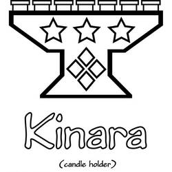 Disegno da colorare: Kwanzaa (Festività e occasioni speciali) #60475 - Pagine da Colorare Stampabili Gratuite