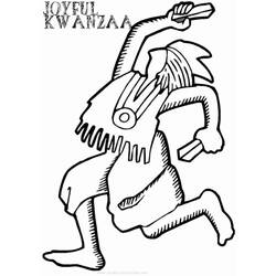 Disegno da colorare: Kwanzaa (Festività e occasioni speciali) #60477 - Pagine da Colorare Stampabili Gratuite