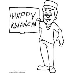 Disegno da colorare: Kwanzaa (Festività e occasioni speciali) #60596 - Pagine da Colorare Stampabili Gratuite