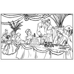 Disegno da colorare: Matrimonio (Festività e occasioni speciali) #56002 - Pagine da Colorare Stampabili Gratuite
