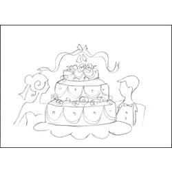 Disegno da colorare: Matrimonio (Festività e occasioni speciali) #56097 - Pagine da Colorare Stampabili Gratuite
