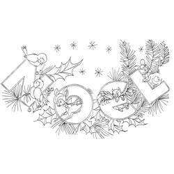 Disegno da colorare: Natale (Festività e occasioni speciali) #54916 - Pagine da Colorare Stampabili Gratuite