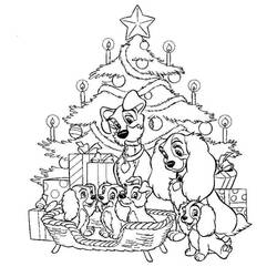 Disegno da colorare: Natale (Festività e occasioni speciali) #54932 - Pagine da Colorare Stampabili Gratuite