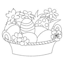 Disegno da colorare: Pasqua (Festività e occasioni speciali) #54567 - Pagine da Colorare Stampabili Gratuite