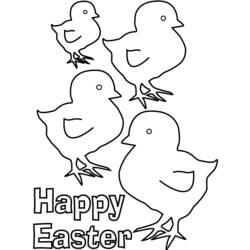 Disegno da colorare: Pasqua (Festività e occasioni speciali) #54605 - Pagine da Colorare Stampabili Gratuite
