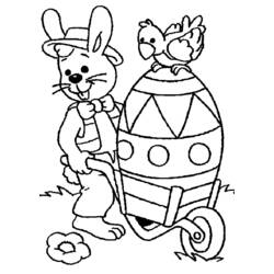 Disegno da colorare: Pasqua (Festività e occasioni speciali) #54643 - Pagine da Colorare Stampabili Gratuite