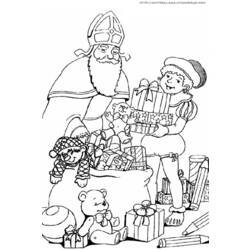 Disegno da colorare: San Nicola (Festività e occasioni speciali) #59169 - Pagine da Colorare Stampabili Gratuite