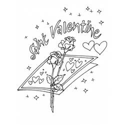 Disegno da colorare: San Valentino (Festività e occasioni speciali) #54190 - Pagine da Colorare Stampabili Gratuite