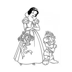 Disegno da colorare: Biancaneve e i Sette Nani (Fiabe e Storie) #133834 - Pagine da Colorare Stampabili Gratuite