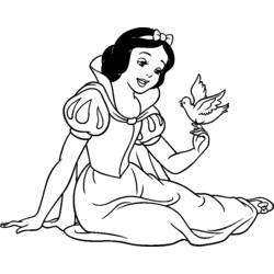 Disegno da colorare: Biancaneve e i Sette Nani (Fiabe e Storie) #133837 - Pagine da Colorare Stampabili Gratuite