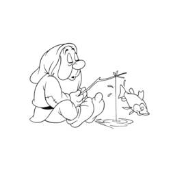 Disegno da colorare: Biancaneve e i Sette Nani (Fiabe e Storie) #133867 - Pagine da Colorare Stampabili Gratuite