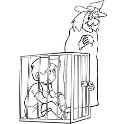 Disegni da colorare: Hansel e Gretel - Pagine da Colorare Stampabili Gratuite