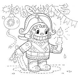 Disegni da colorare: Lo Schiaccianoci - Pagine da Colorare Stampabili Gratuite