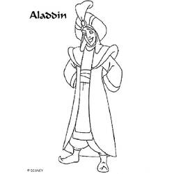 Disegno da colorare: Aladino (Film animati) #127601 - Pagine da Colorare Stampabili Gratuite