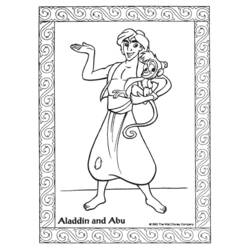 Disegno da colorare: Aladino (Film animati) #127630 - Pagine da Colorare Stampabili Gratuite