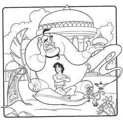 Disegno da colorare: Aladino (Film animati) #127648 - Pagine da Colorare Stampabili Gratuite