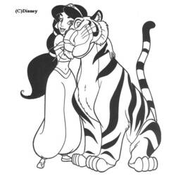 Disegno da colorare: Aladino (Film animati) #127658 - Pagine da Colorare Stampabili Gratuite