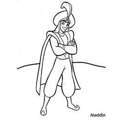 Disegno da colorare: Aladino (Film animati) #127682 - Pagine da Colorare Stampabili Gratuite