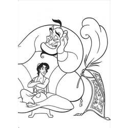 Disegno da colorare: Aladino (Film animati) #127808 - Pagine da Colorare Stampabili Gratuite