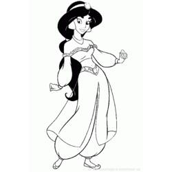 Disegno da colorare: Aladino (Film animati) #127835 - Pagine da Colorare Stampabili Gratuite
