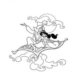 Disegno da colorare: Aladino (Film animati) #127849 - Pagine da Colorare Stampabili Gratuite
