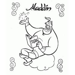 Disegno da colorare: Aladino (Film animati) #127854 - Pagine da Colorare Stampabili Gratuite