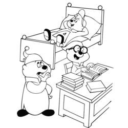 Disegno da colorare: Alvin e i Chipmunks (Film animati) #128265 - Pagine da Colorare Stampabili Gratuite