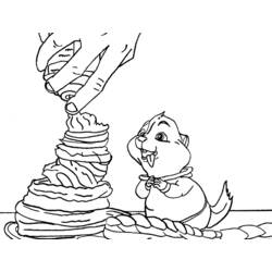Disegno da colorare: Alvin e i Chipmunks (Film animati) #128309 - Pagine da Colorare Stampabili Gratuite