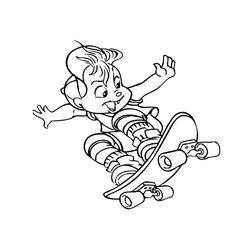 Disegno da colorare: Alvin e i Chipmunks (Film animati) #128317 - Pagine da Colorare Stampabili Gratuite