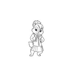 Disegno da colorare: Alvin e i Chipmunks (Film animati) #128350 - Pagine da Colorare Stampabili Gratuite