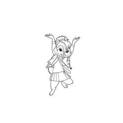 Disegno da colorare: Alvin e i Chipmunks (Film animati) #128380 - Pagine da Colorare Stampabili Gratuite