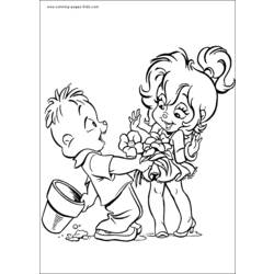 Disegno da colorare: Alvin e i Chipmunks (Film animati) #128381 - Pagine da Colorare Stampabili Gratuite