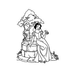 Disegno da colorare: Biancaneve e i sette nani (Film animati) #133868 - Pagine da Colorare Stampabili Gratuite