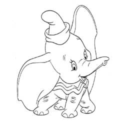 Disegno da colorare: Dumbo (Film animati) #170556 - Pagine da Colorare Stampabili Gratuite