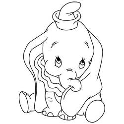 Disegno da colorare: Dumbo (Film animati) #170560 - Pagine da Colorare Stampabili Gratuite