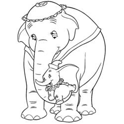 Disegno da colorare: Dumbo (Film animati) #170562 - Pagine da Colorare Stampabili Gratuite