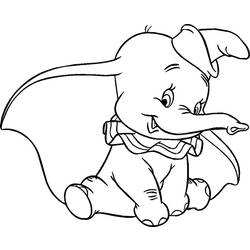 Disegno da colorare: Dumbo (Film animati) #170564 - Pagine da Colorare Stampabili Gratuite