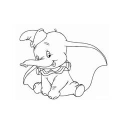 Disegno da colorare: Dumbo (Film animati) #170567 - Pagine da Colorare Stampabili Gratuite