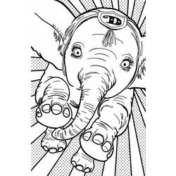 Disegno da colorare: Dumbo (Film animati) #170571 - Pagine da Colorare Stampabili Gratuite