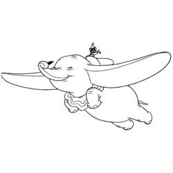 Disegno da colorare: Dumbo (Film animati) #170592 - Pagine da Colorare Stampabili Gratuite