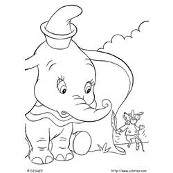 Disegno da colorare: Dumbo (Film animati) #170603 - Pagine da Colorare Stampabili Gratuite