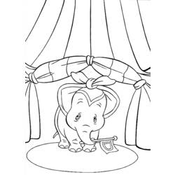 Disegno da colorare: Dumbo (Film animati) #170607 - Pagine da Colorare Stampabili Gratuite