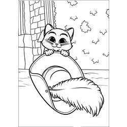 Disegno da colorare: Il gatto con gli stivali (Film animati) #170639 - Pagine da Colorare Stampabili Gratuite