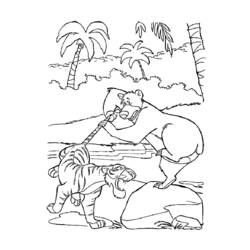 Disegno da colorare: Il libro della giungla (Film animati) #130117 - Pagine da Colorare Stampabili Gratuite